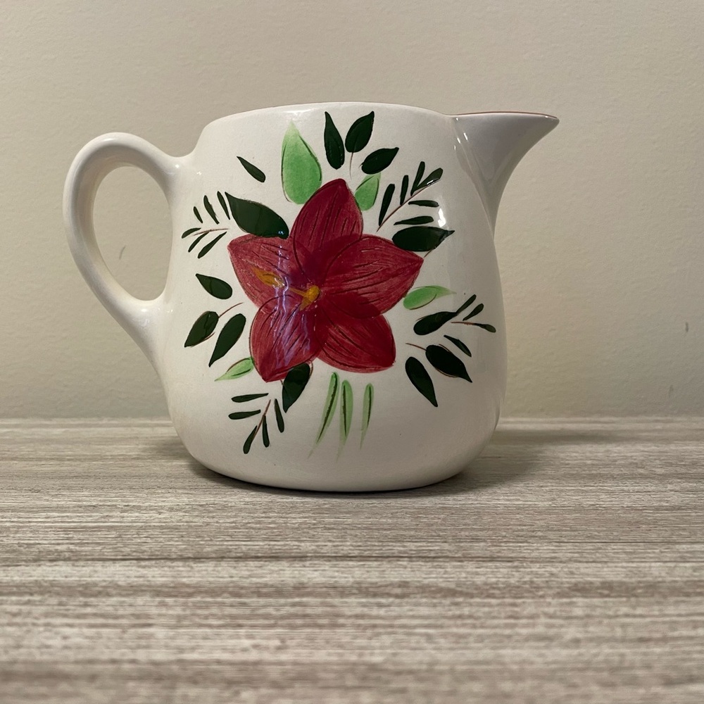 Stangl Country Garden Hibiscus Pitcher